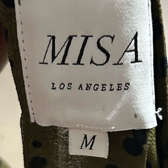 Misa olive green polka dot maxi Size - Picture 5 of 7